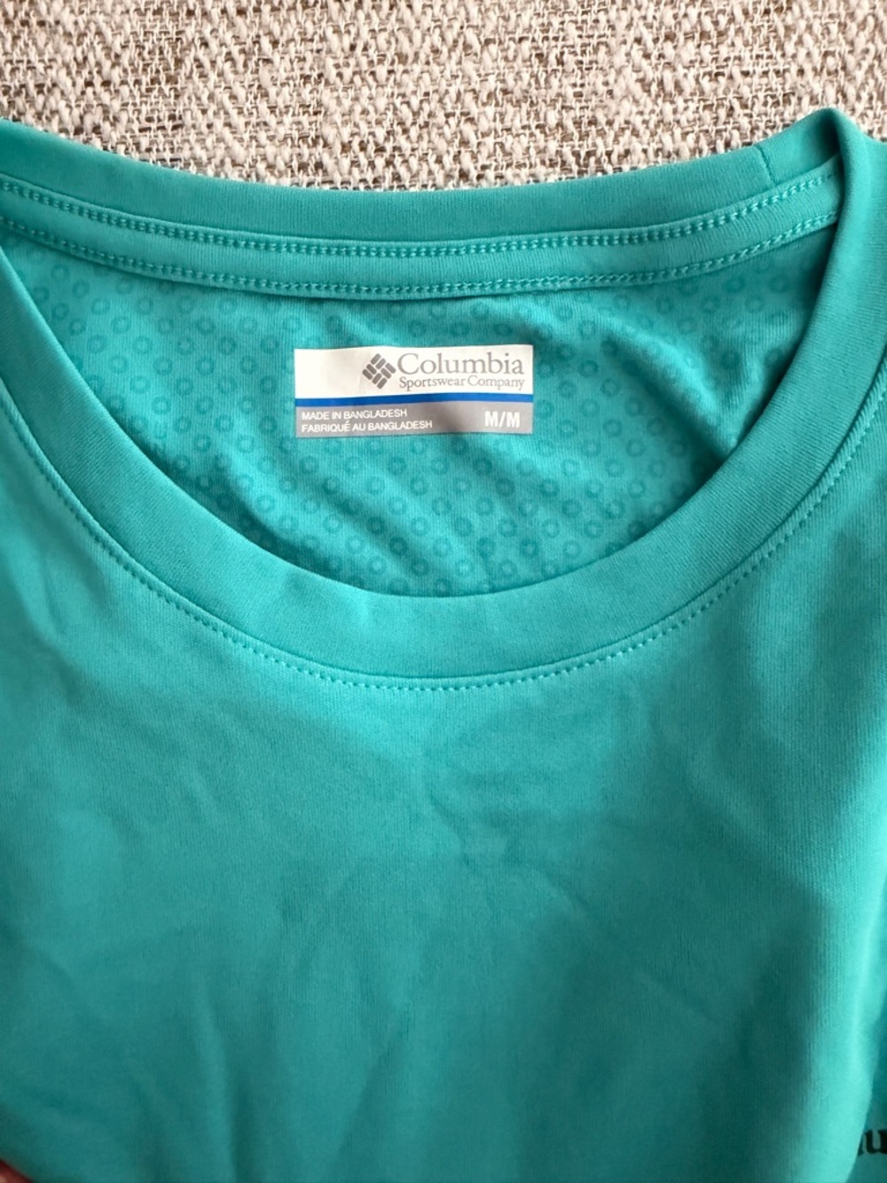 Columbia Women’s Teal Short Sleeve Active Tee